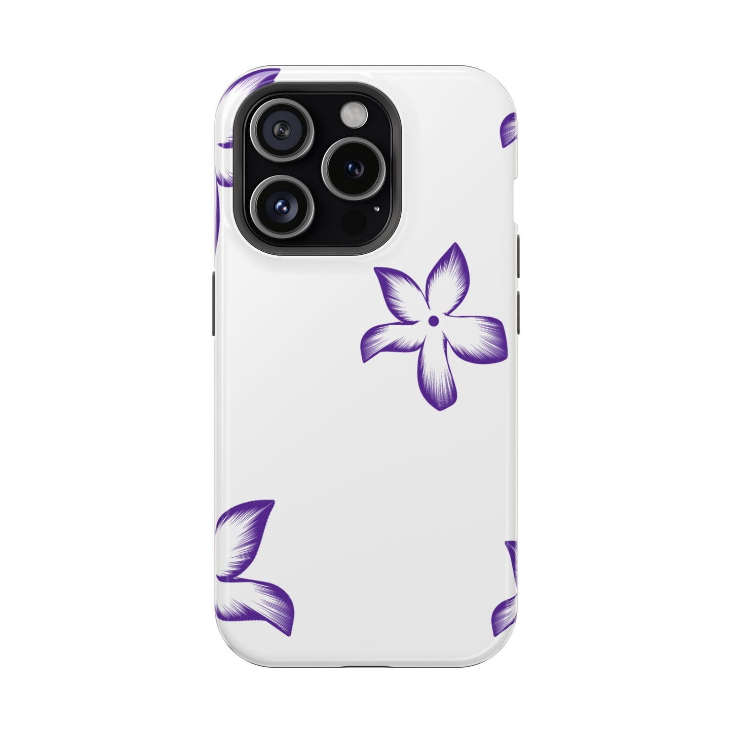 Magnetic Phone Case (Abstract Flower)