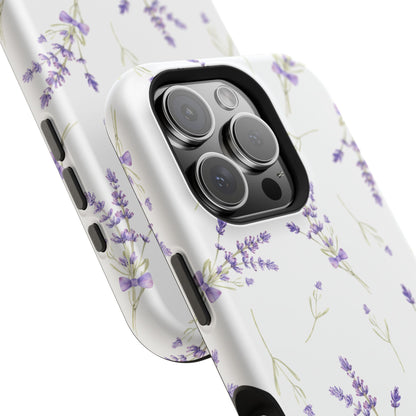 Magnetic Phone Case (Purple Lavender)