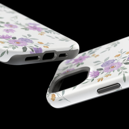 Magnetic Phone Case (Floral Pattern)