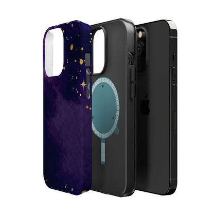 Magnetic Phone Case (Purple Sky)