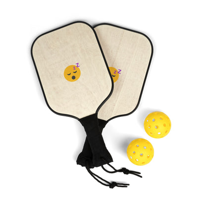 Pickleball Kit (Purple Sleepy Emoji)