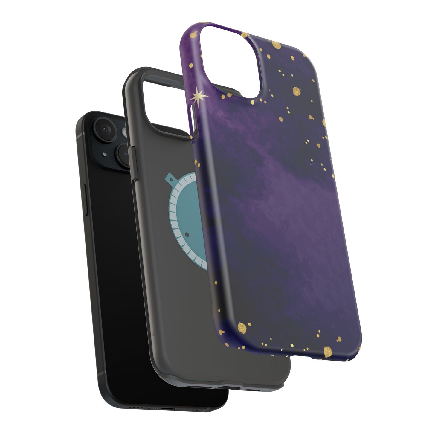 Magnetic Phone Case (Purple Sky)