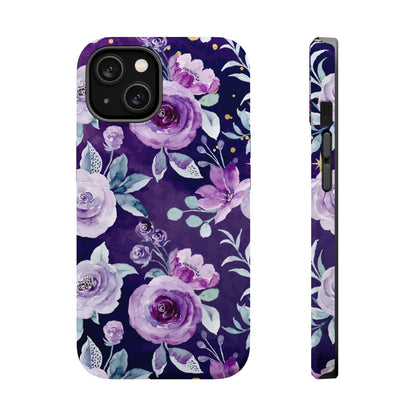 Magnetic Phone Case (Classic Floral *Special Purple Edition*)