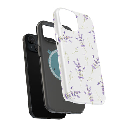 Magnetic Phone Case (Purple Lavender)