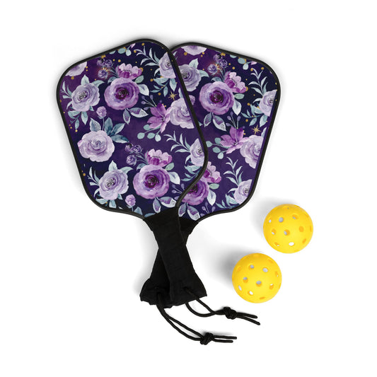 Pickleball Kit (Purple Floral)