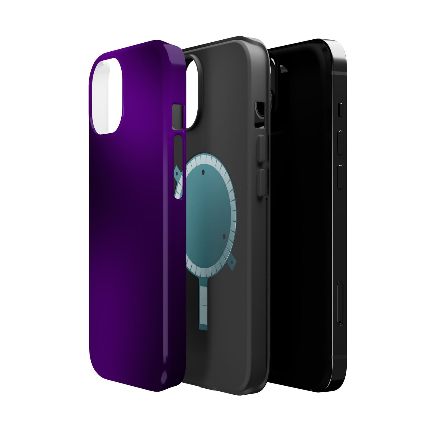 Magnetic Phone Case (Purple Gradient)