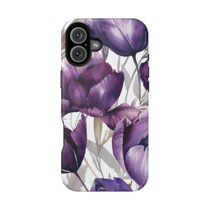 Magnetic Phone Case (Watercolor Flower)