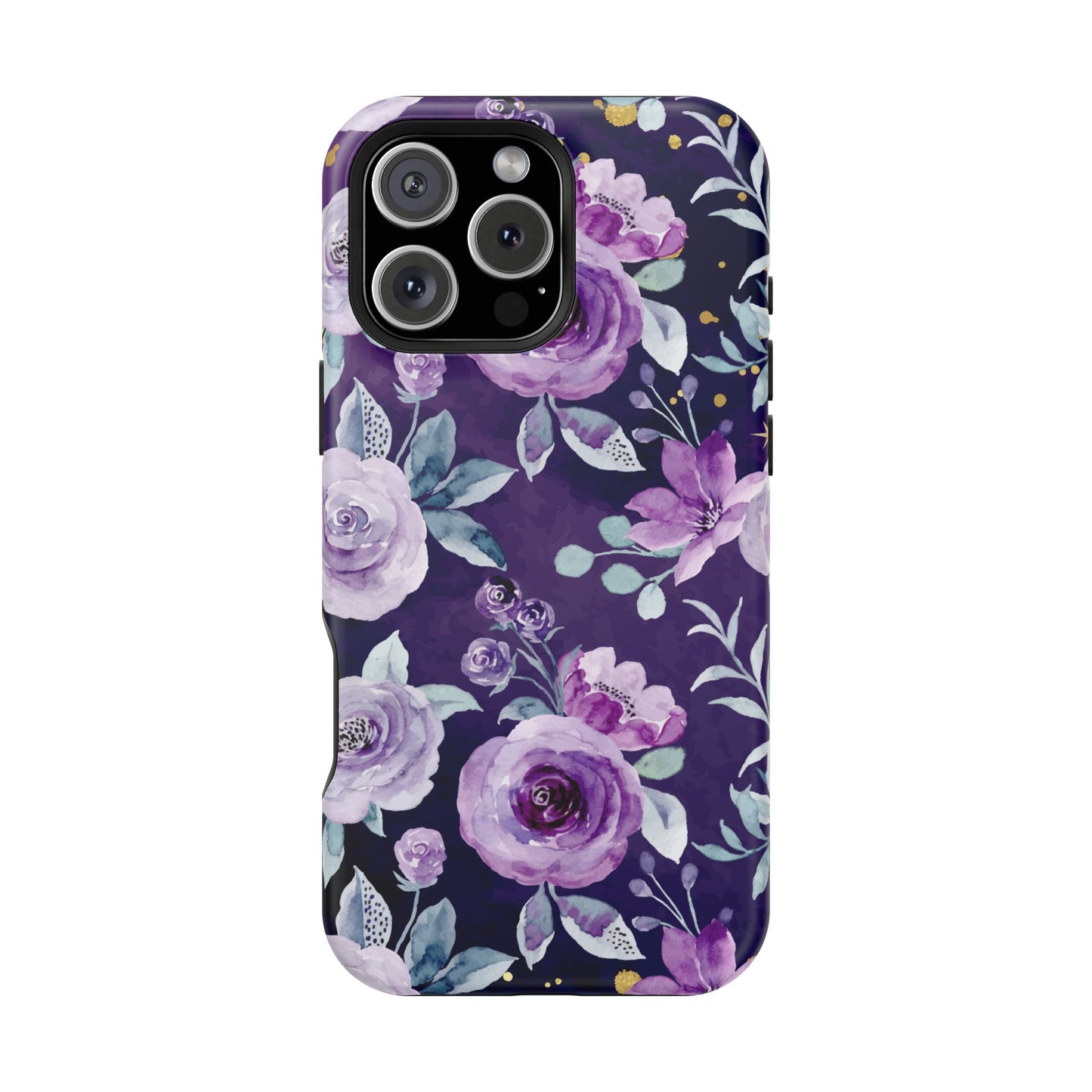 Magnetic Phone Case (Classic Floral *Special Purple Edition*)