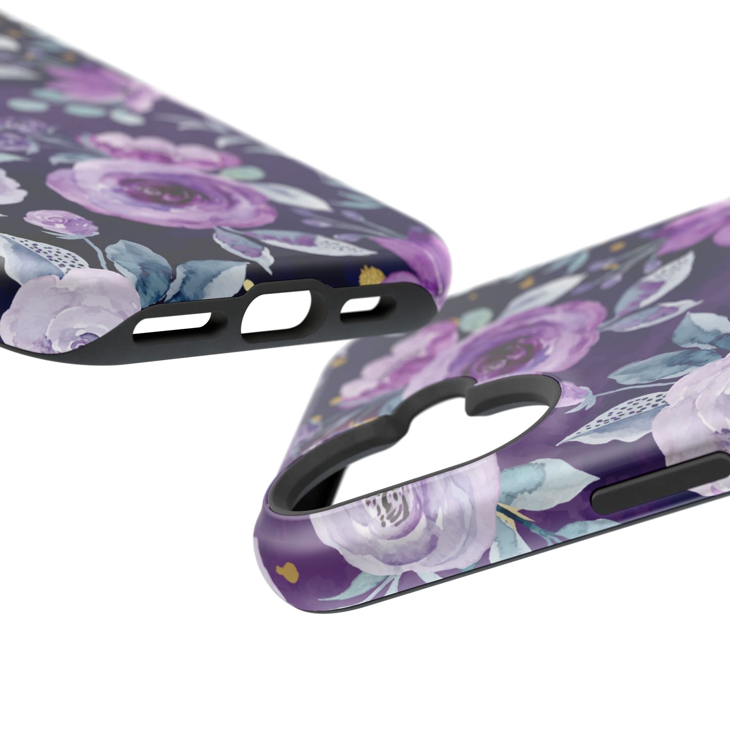 Magnetic Phone Case (Classic Floral *Special Purple Edition*)