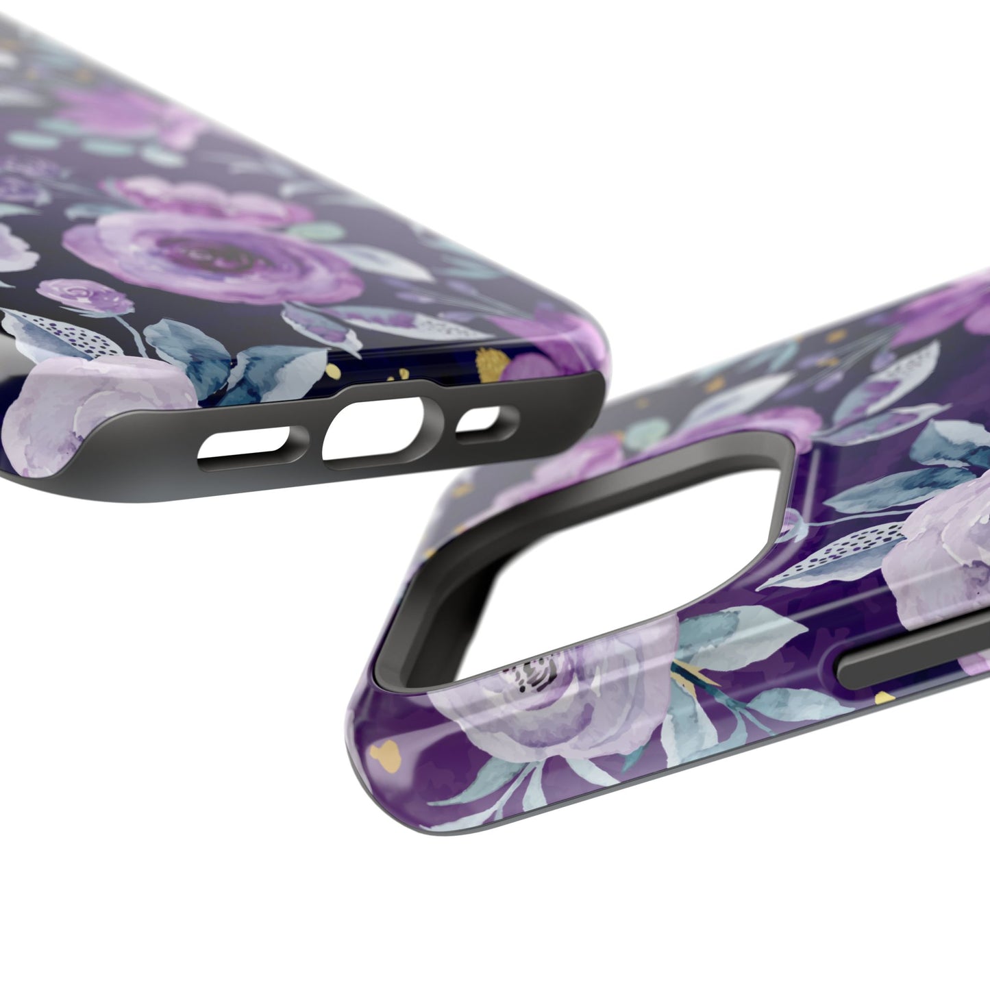 Magnetic Phone Case (Classic Floral *Special Purple Edition*)