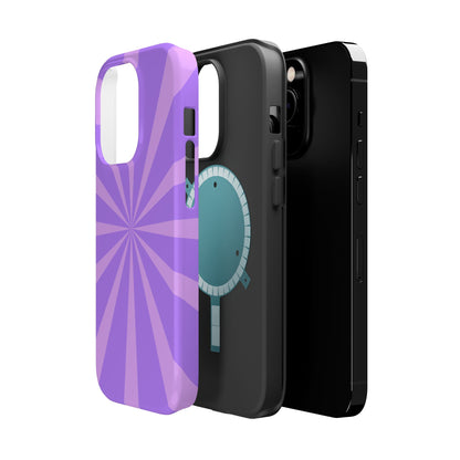 Magnetic Phone Case (Purple Star)