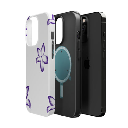 Magnetic Phone Case (Abstract Flower)