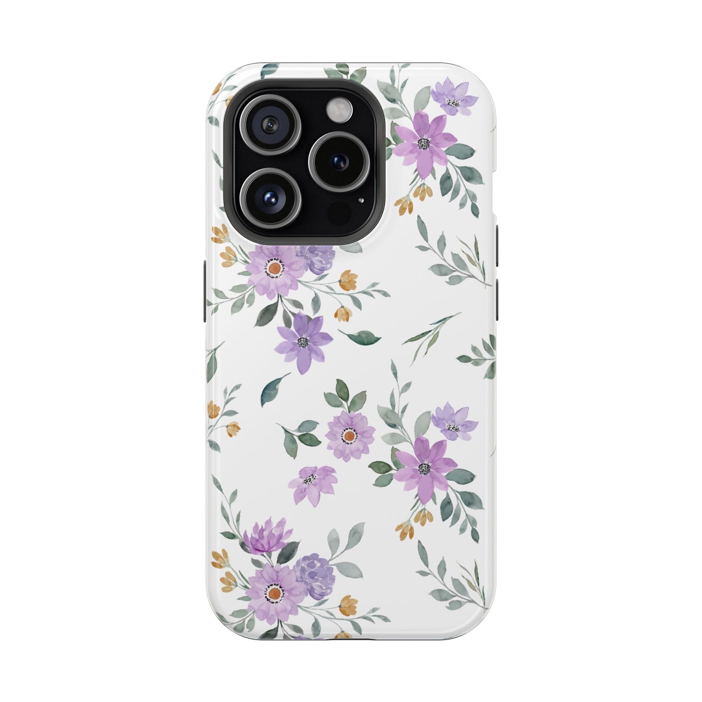 Magnetic Phone Case (Floral Pattern)