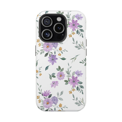 Magnetic Phone Case (Floral Pattern)