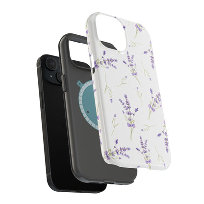 Magnetic Phone Case (Purple Lavender)