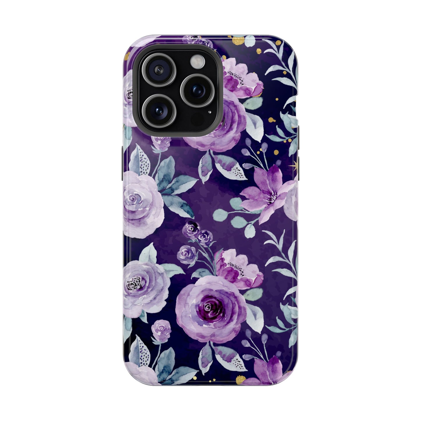 Magnetic Phone Case (Classic Floral *Special Purple Edition*)