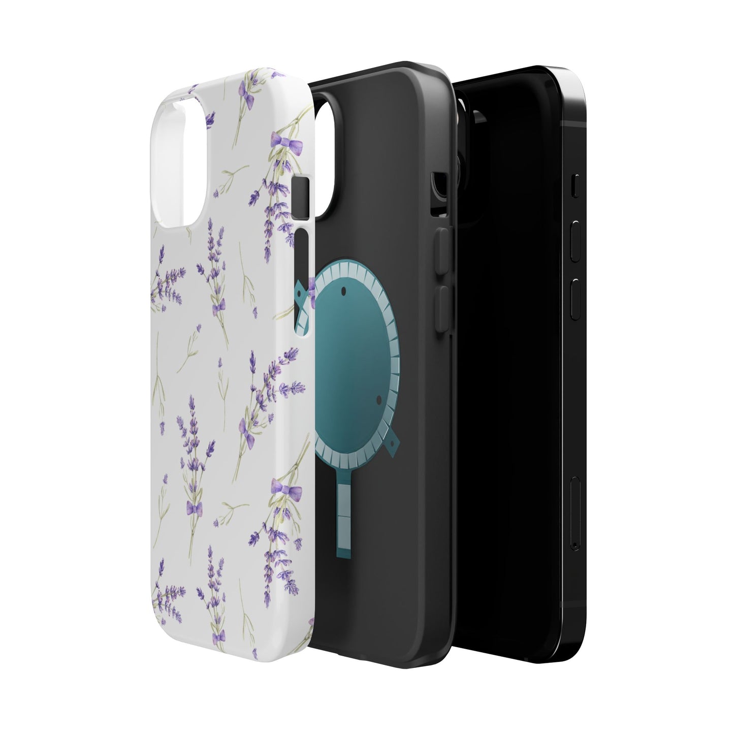 Magnetic Phone Case (Purple Lavender)