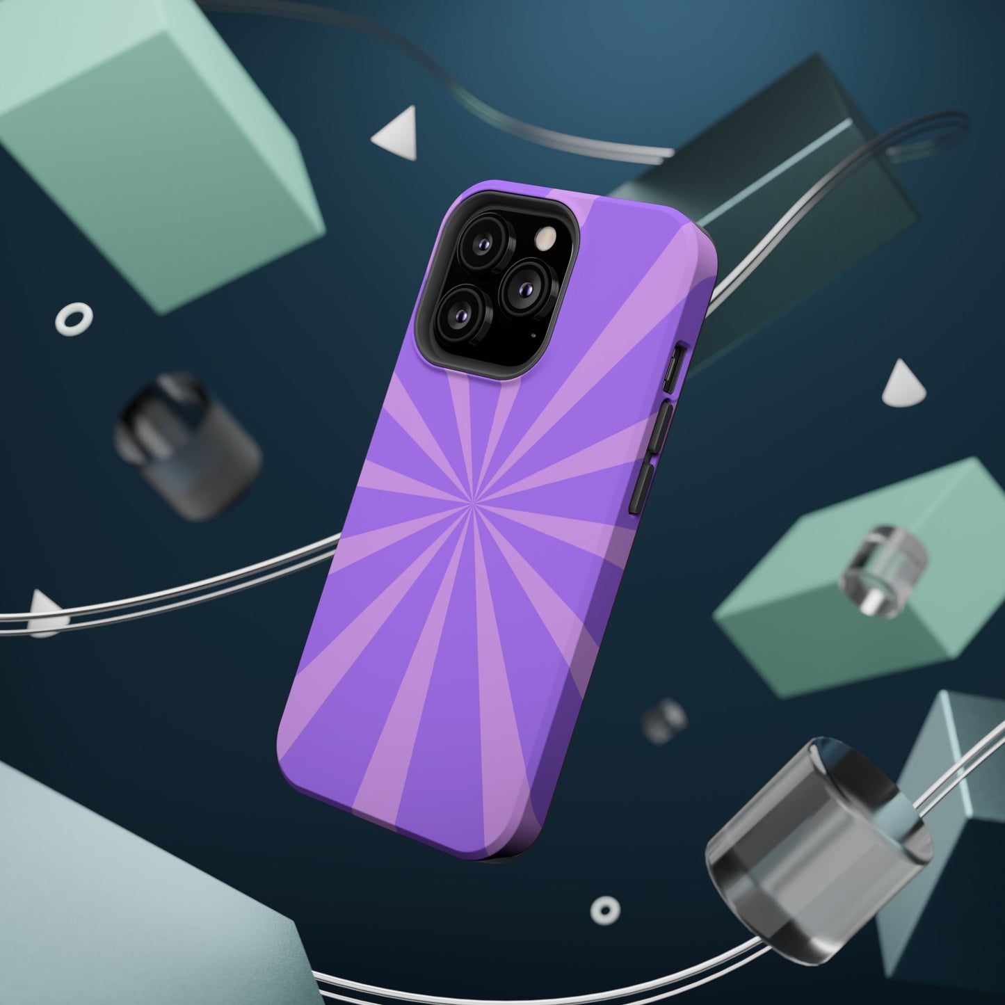 Magnetic Phone Case (Purple Star)