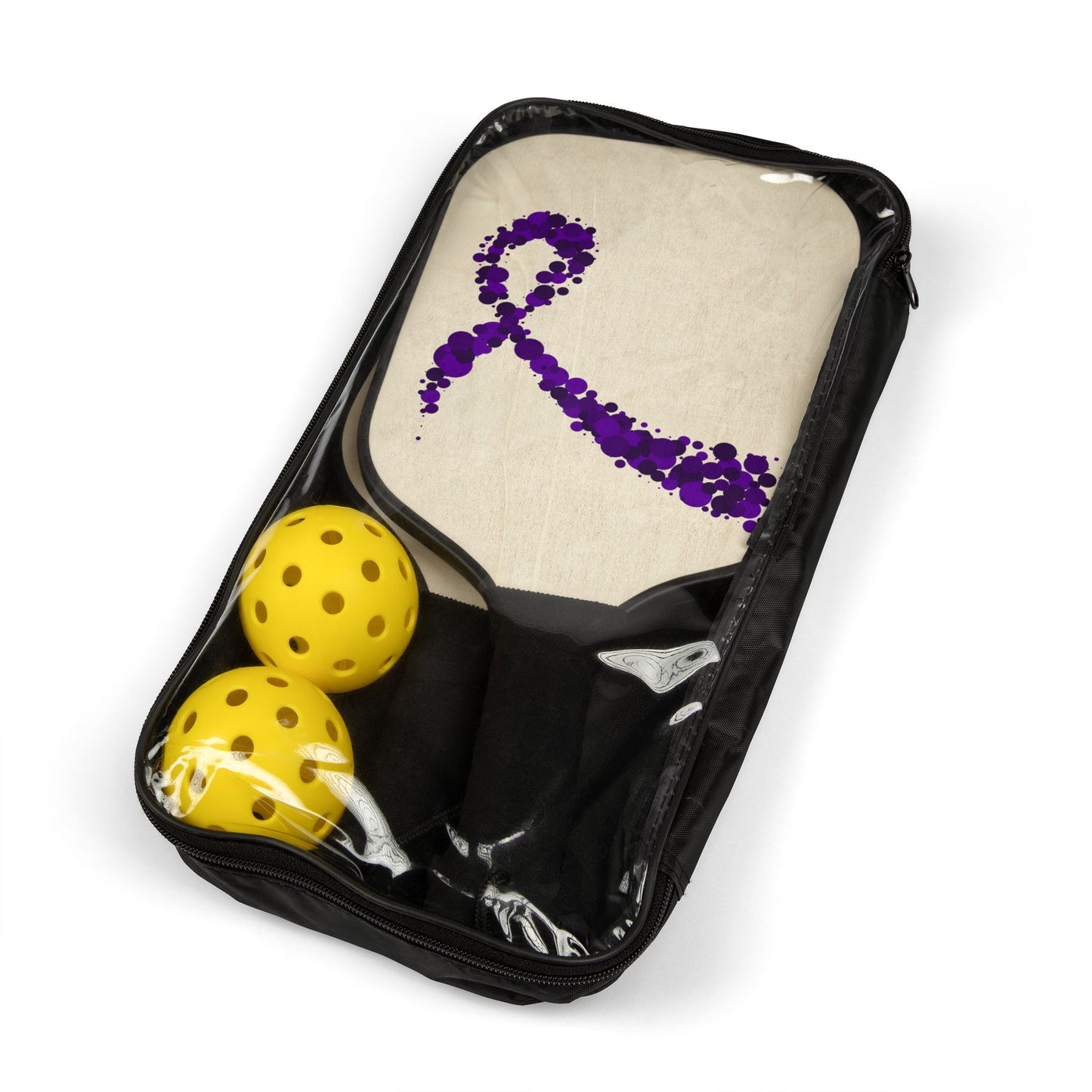 Pickleball Kit (Purple Bubble Ribbon)