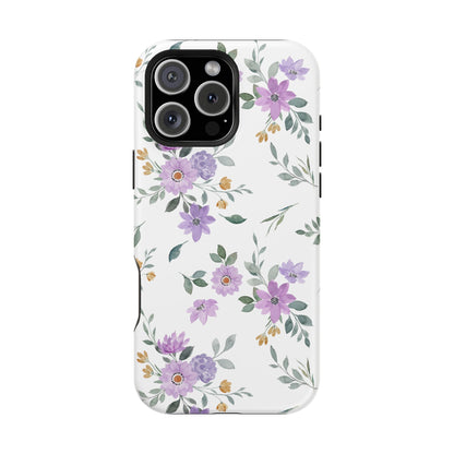 Magnetic Phone Case (Floral Pattern)