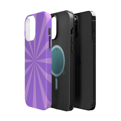 Magnetic Phone Case (Purple Star)