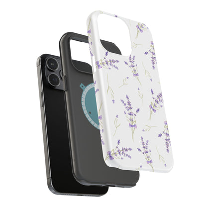 Magnetic Phone Case (Purple Lavender)