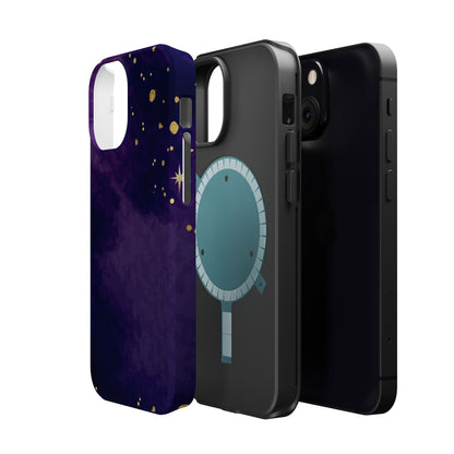 Magnetic Phone Case (Purple Sky)