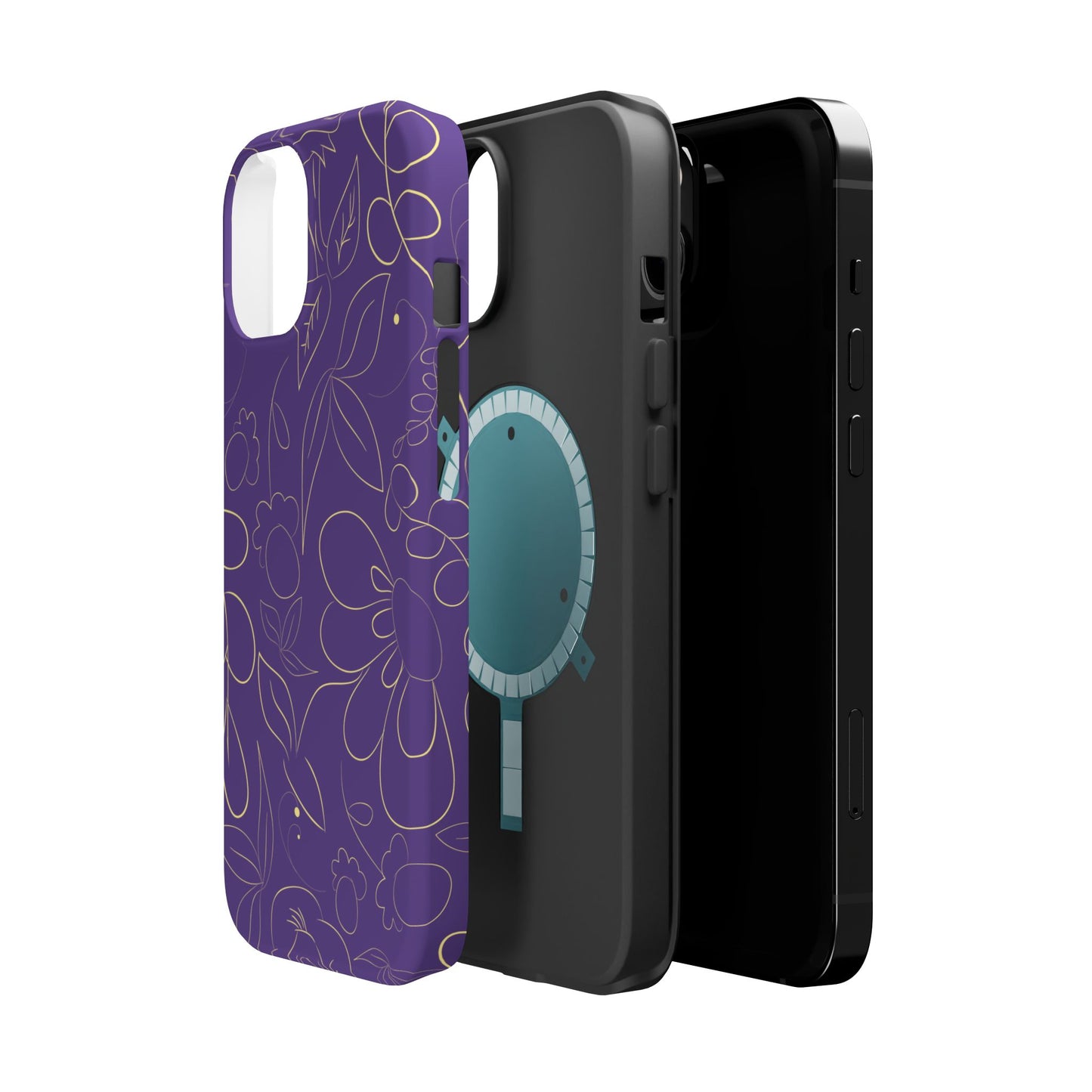 Magnetic Phone Case (Lux Floral)