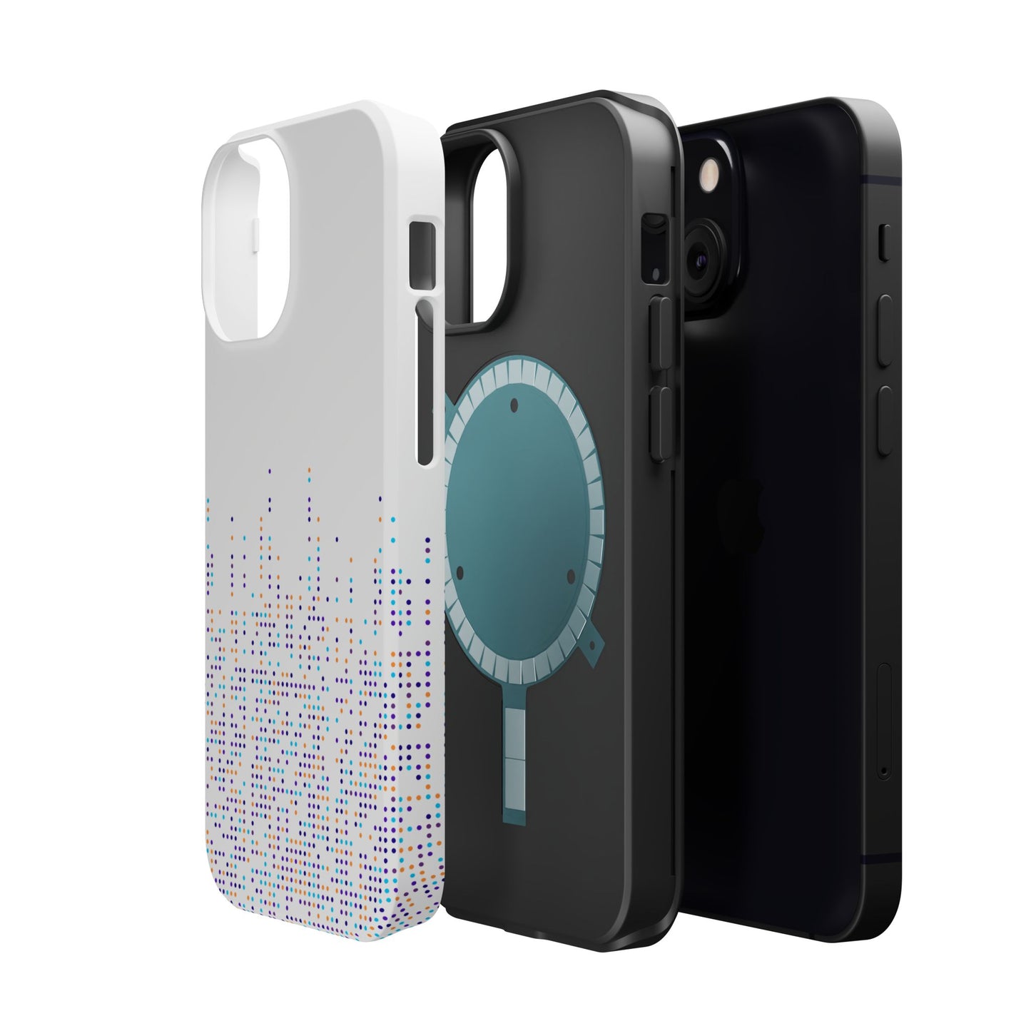 Magnetic Phone Case (Digital Dots)