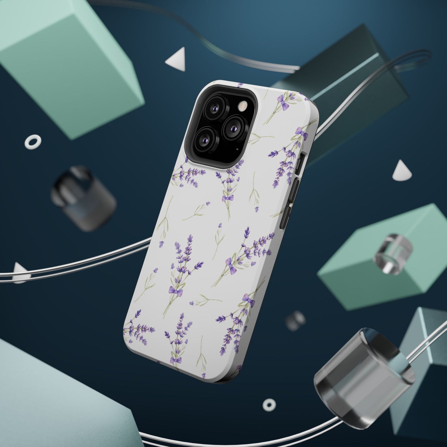 Magnetic Phone Case (Purple Lavender)