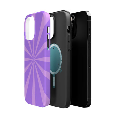 Magnetic Phone Case (Purple Star)