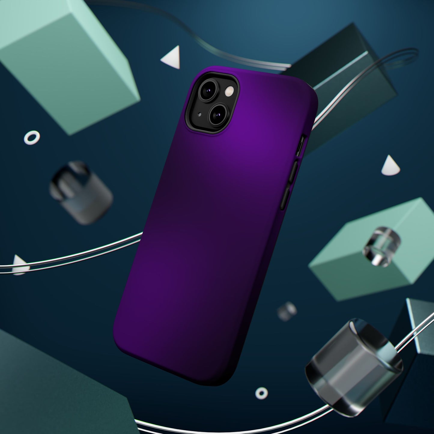 Magnetic Phone Case (Purple Gradient)