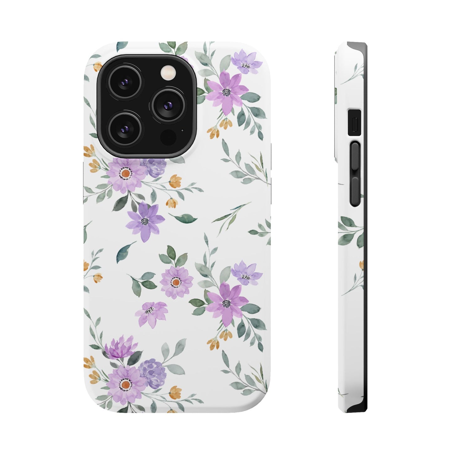 Magnetic Phone Case (Floral Pattern)