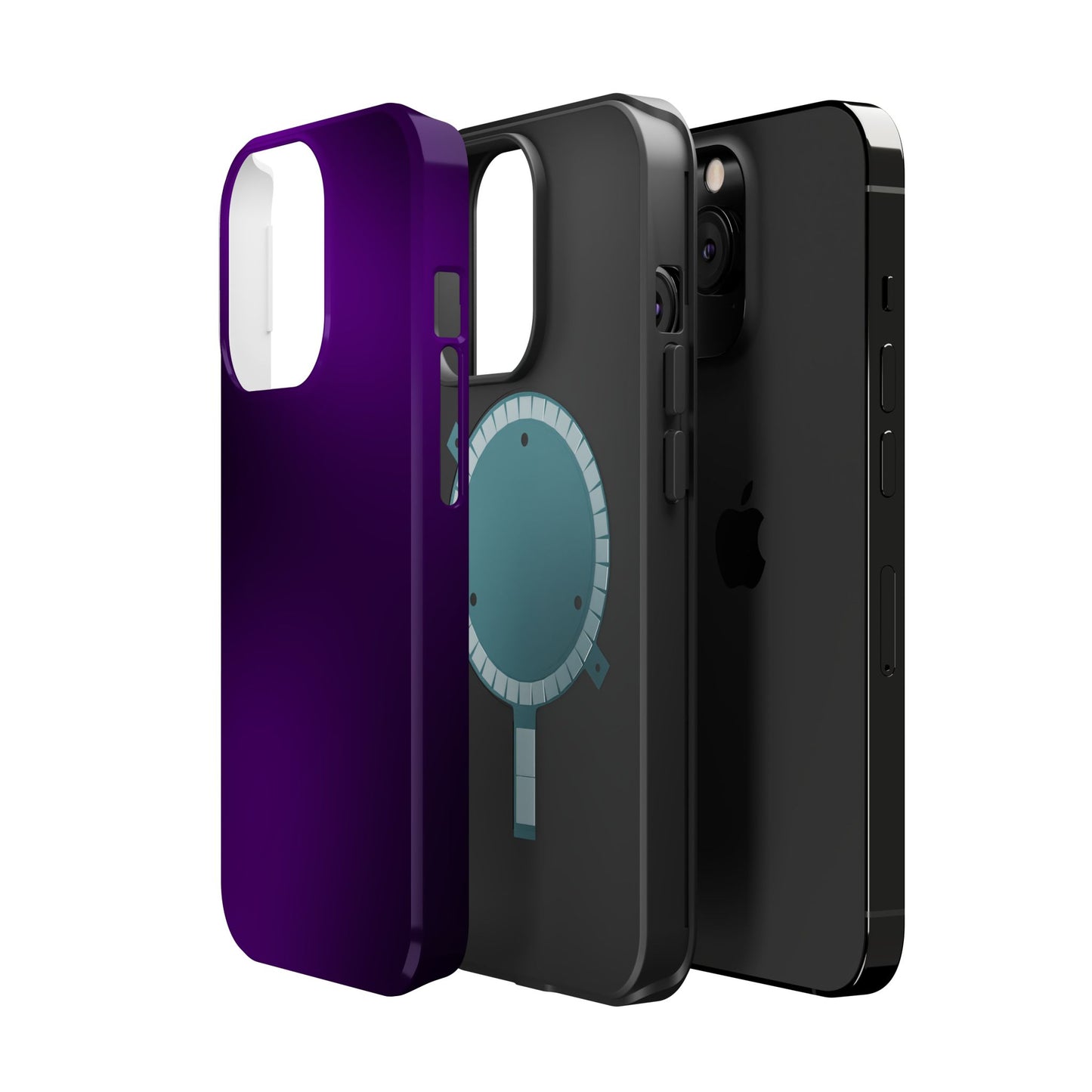 Magnetic Phone Case (Purple Gradient)