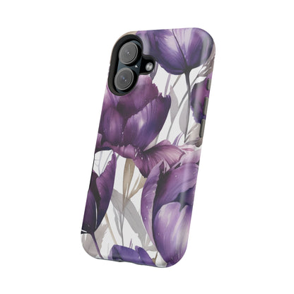 Magnetic Phone Case (Watercolor Flower)