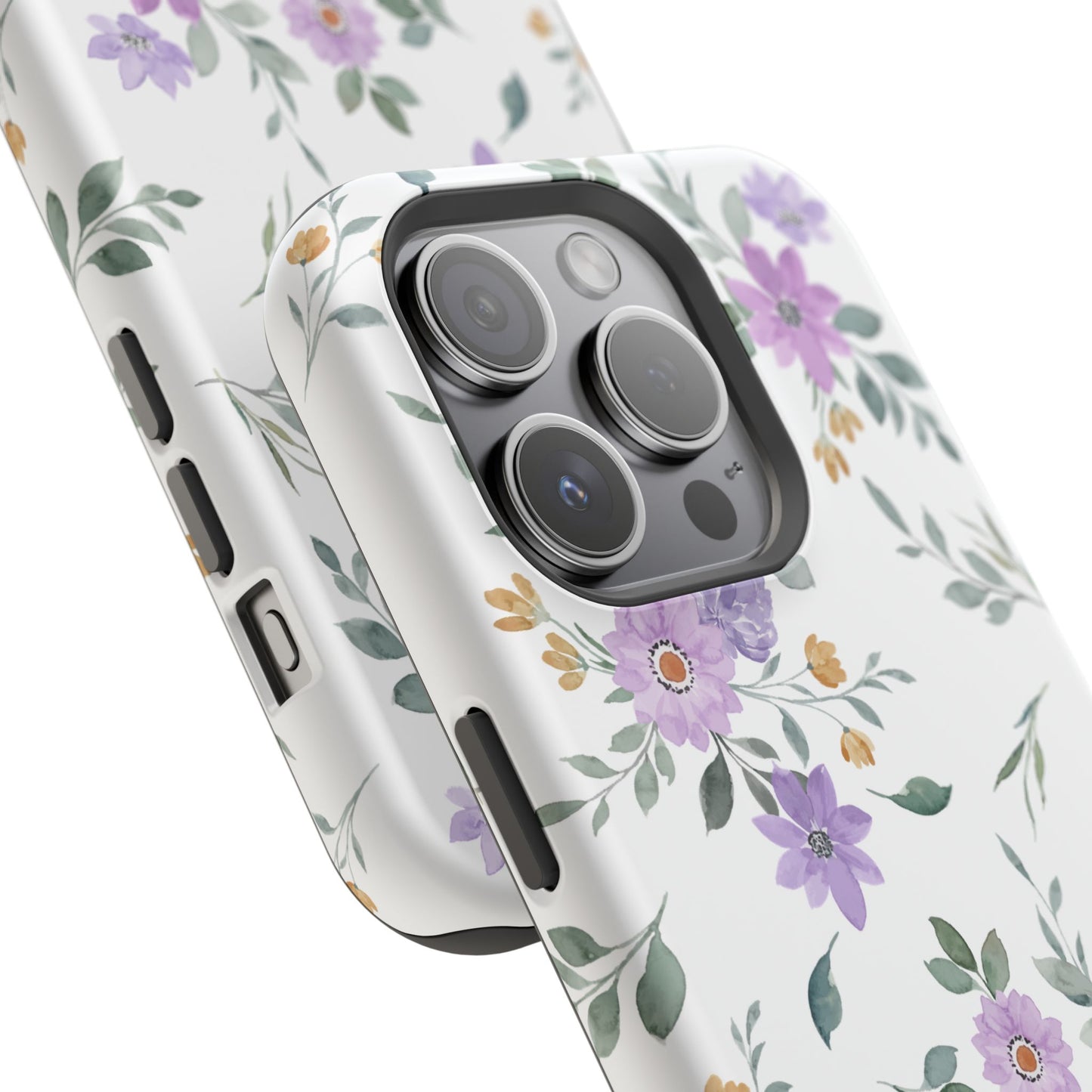 Magnetic Phone Case (Floral Pattern)