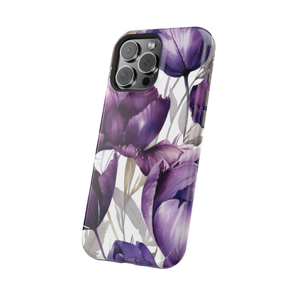 Magnetic Phone Case (Watercolor Flower)