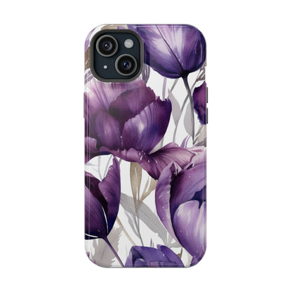 Magnetic Phone Case (Watercolor Flower)