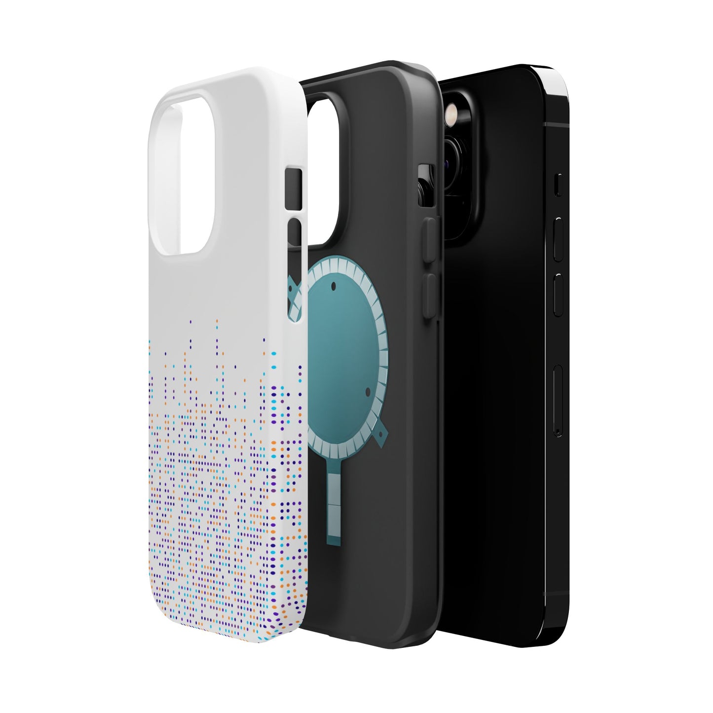 Magnetic Phone Case (Digital Dots)