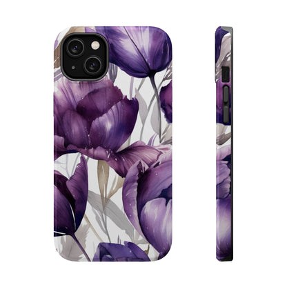 Magnetic Phone Case (Watercolor Flower)