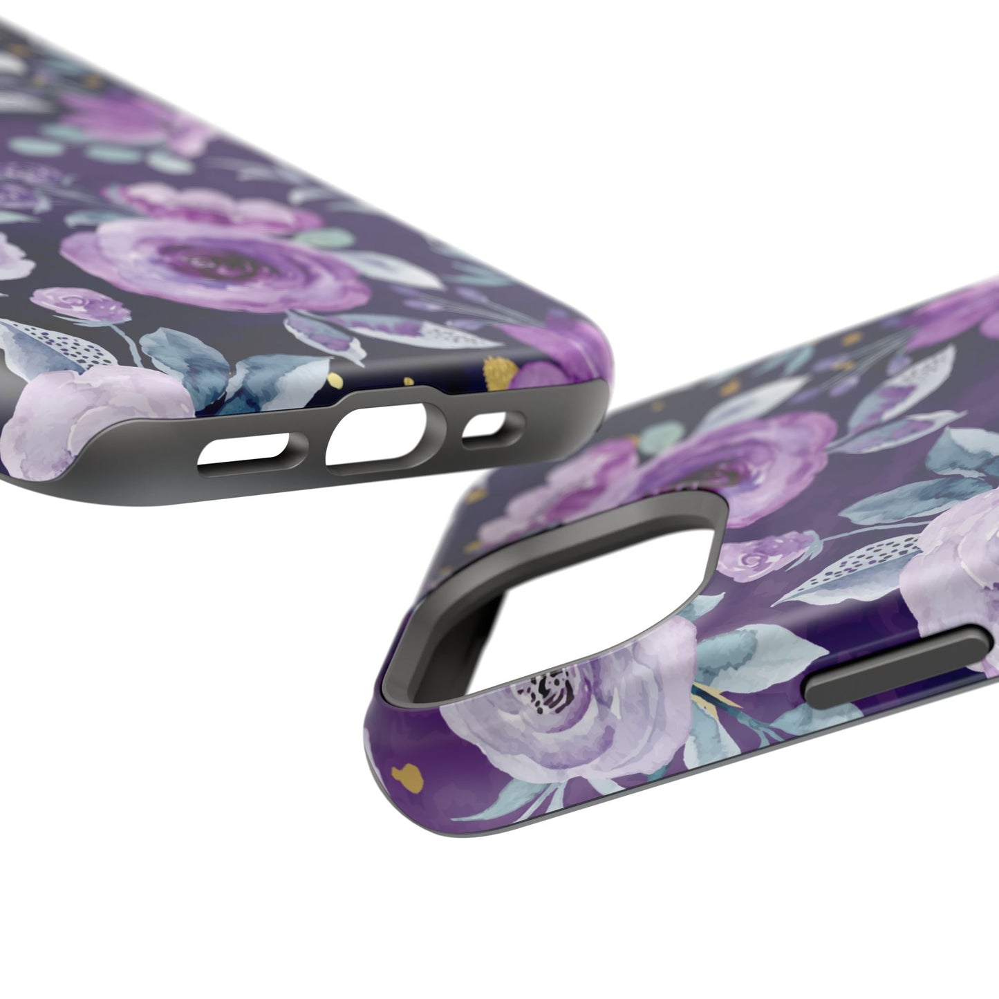 Magnetic Phone Case (Classic Floral *Special Purple Edition*)