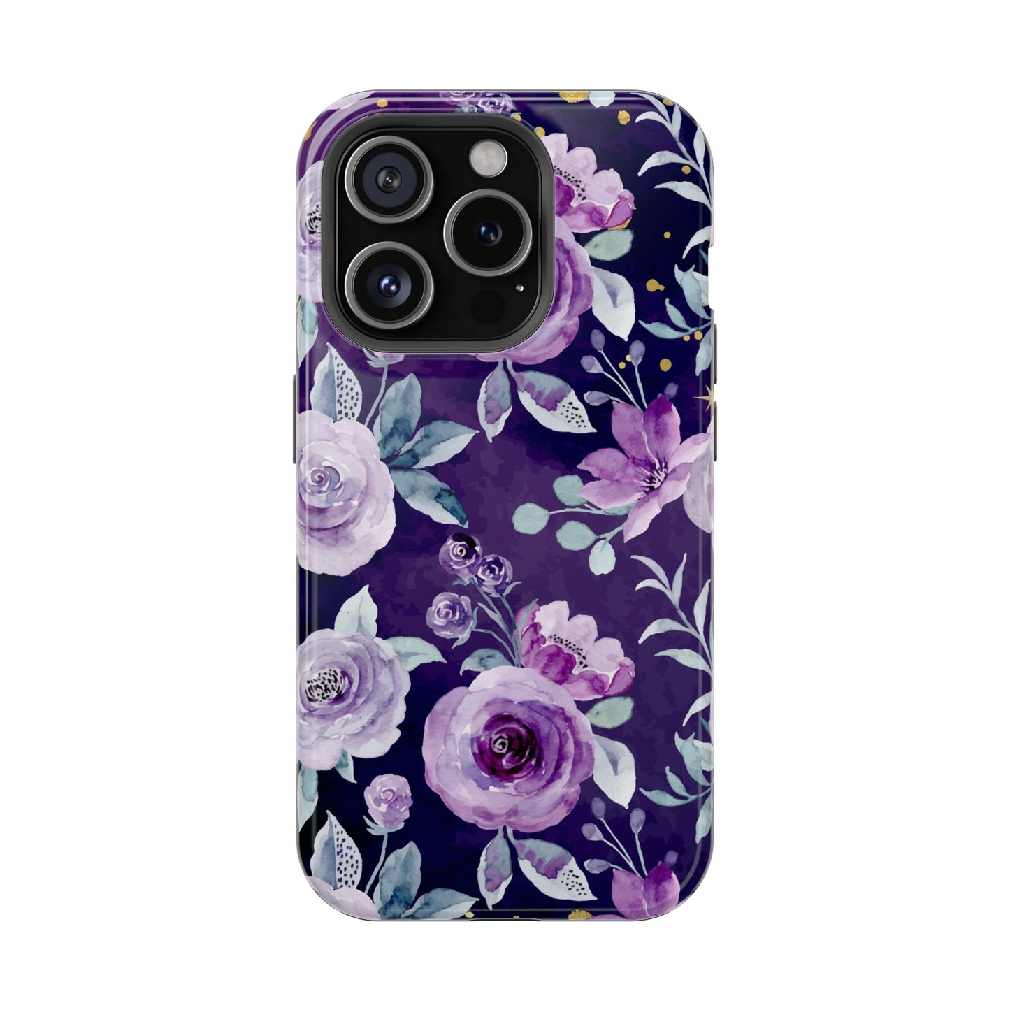 Magnetic Phone Case (Classic Floral *Special Purple Edition*)