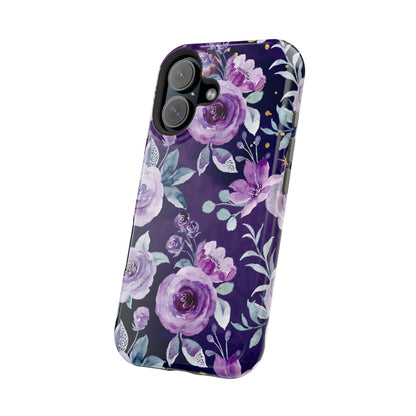 Magnetic Phone Case (Classic Floral *Special Purple Edition*)