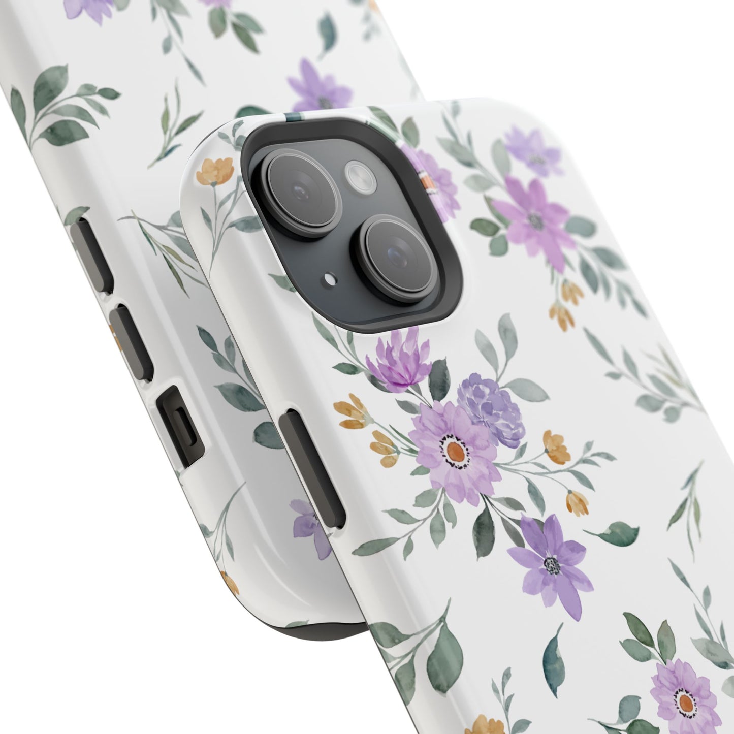 Magnetic Phone Case (Floral Pattern)