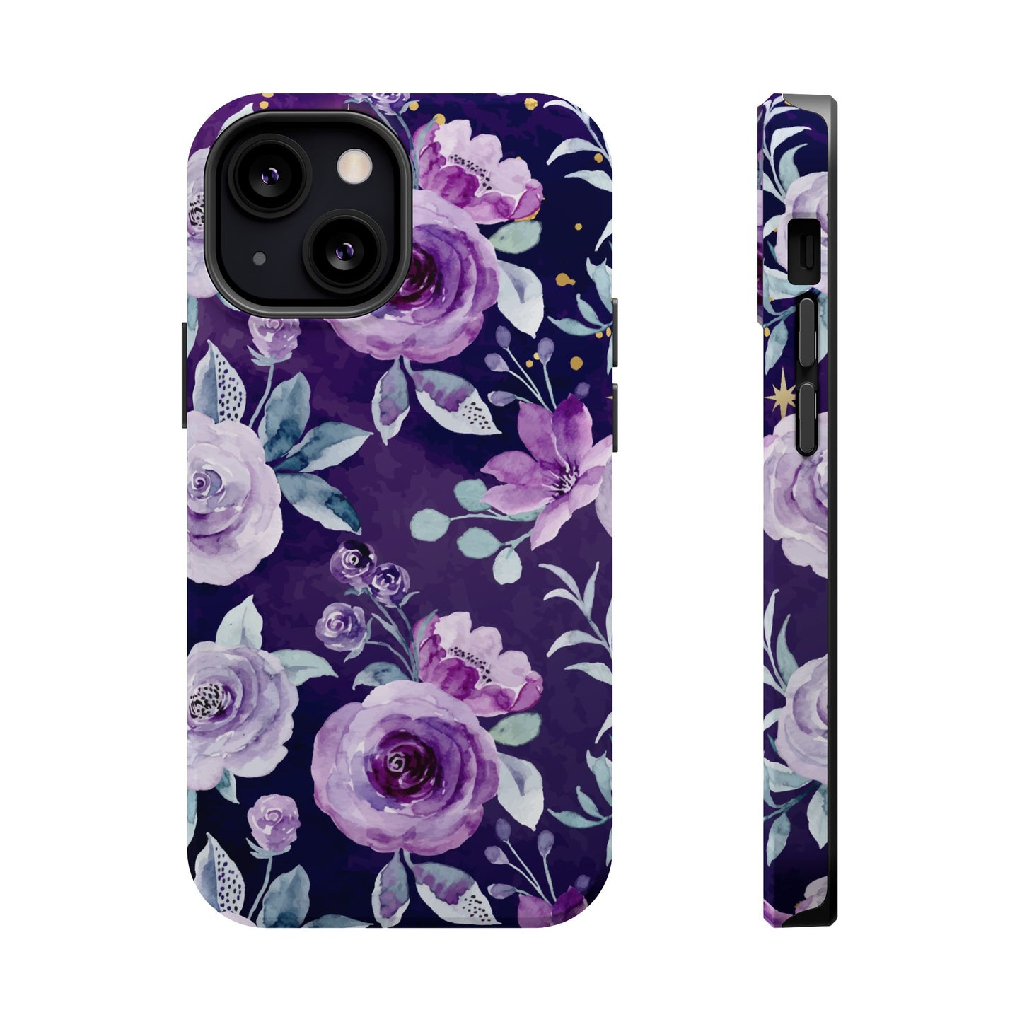 Magnetic Phone Case (Classic Floral *Special Purple Edition*)