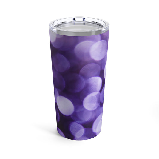 Tumbler 20oz (Purple Bokeh)