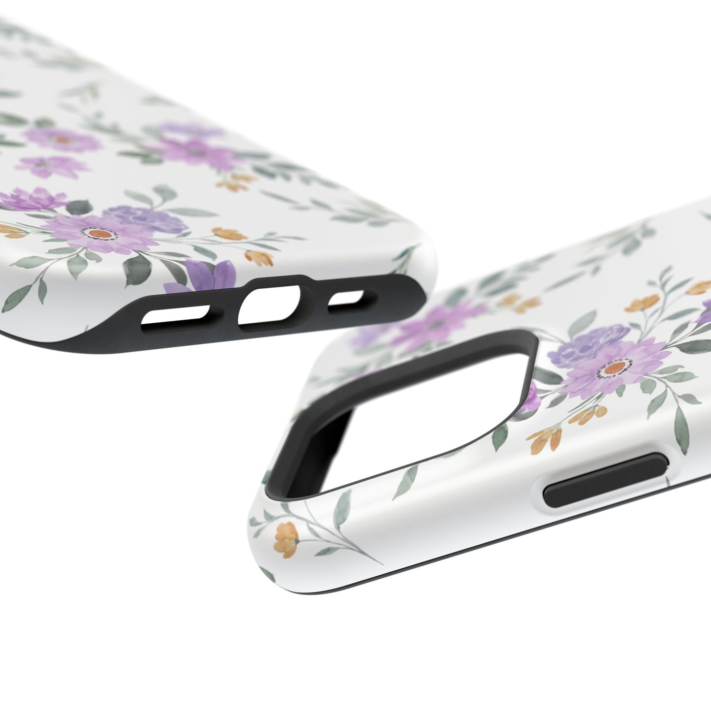 Magnetic Phone Case (Floral Pattern)