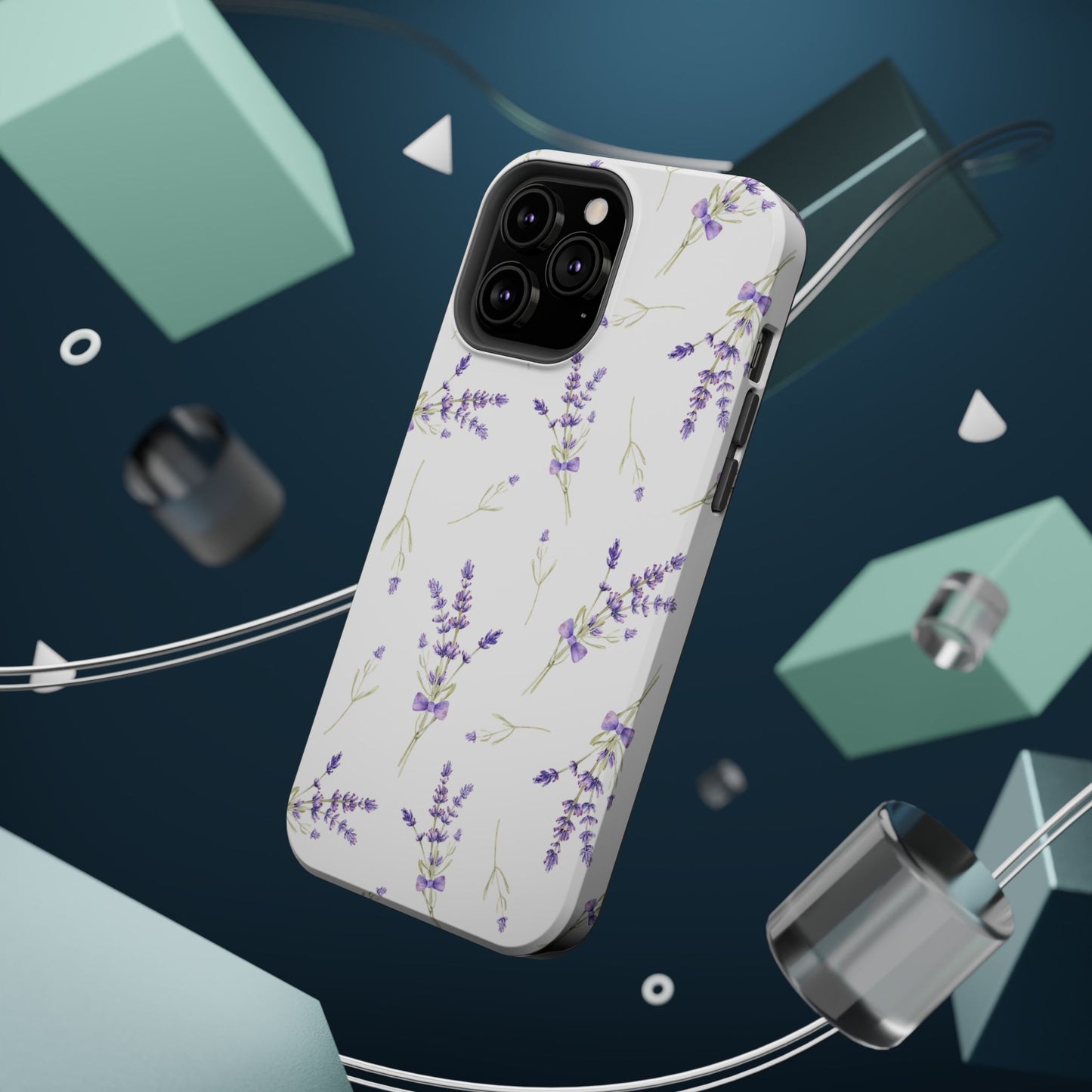 Magnetic Phone Case (Purple Lavender)