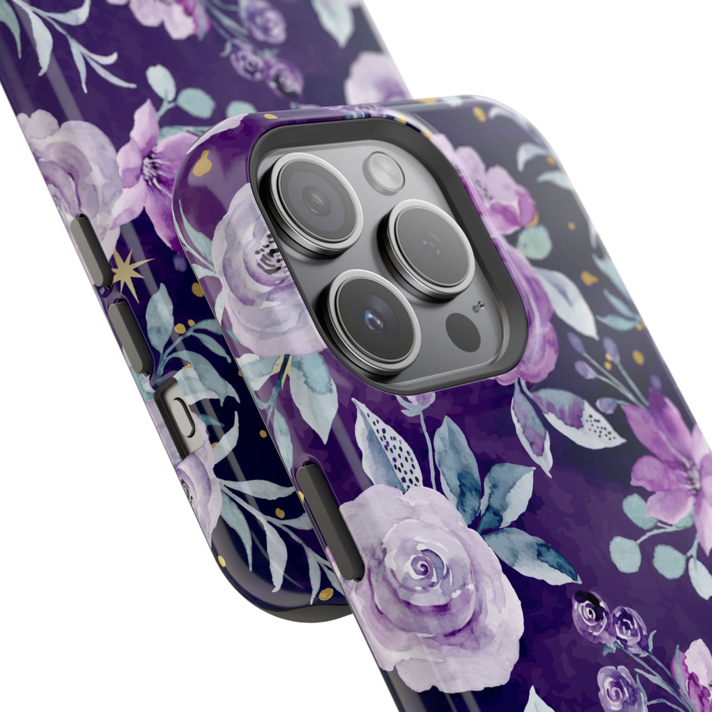 Magnetic Phone Case (Classic Floral *Special Purple Edition*)