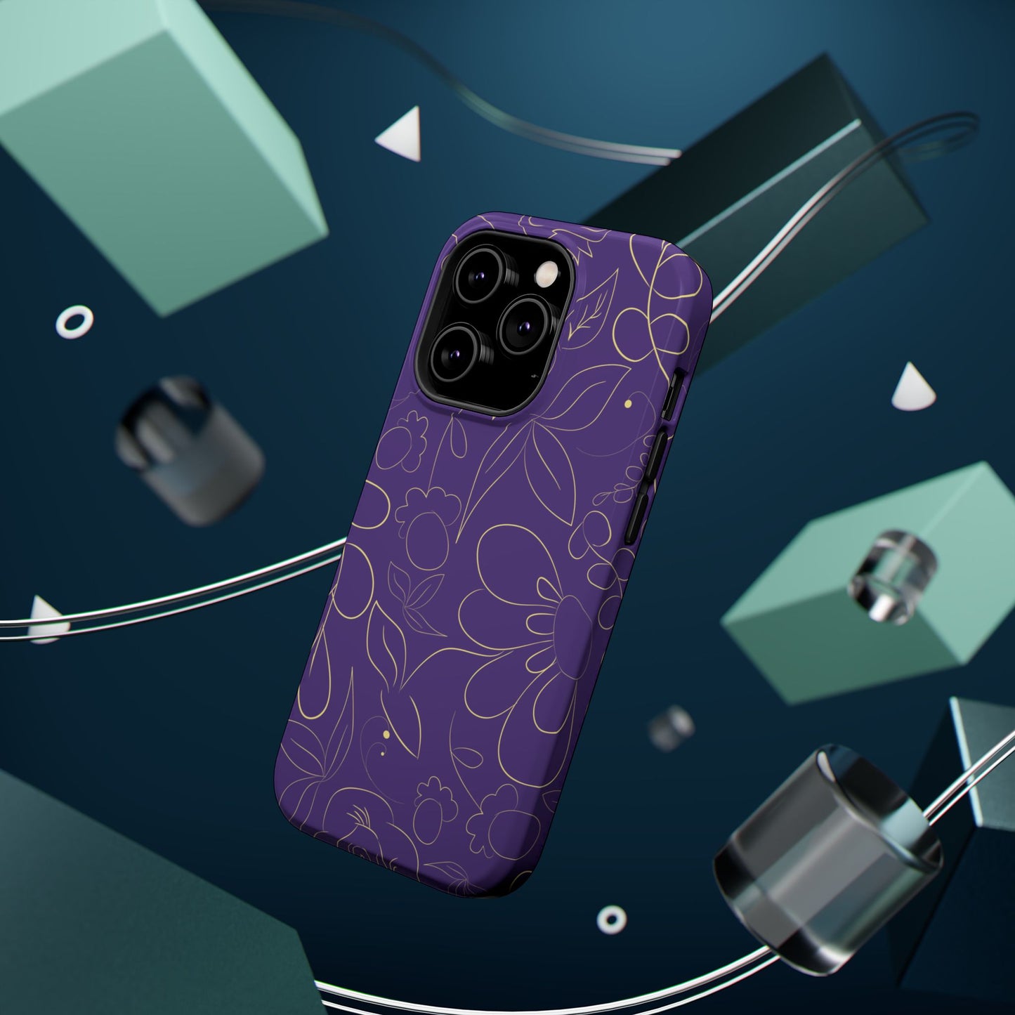 Magnetic Phone Case (Lux Floral)